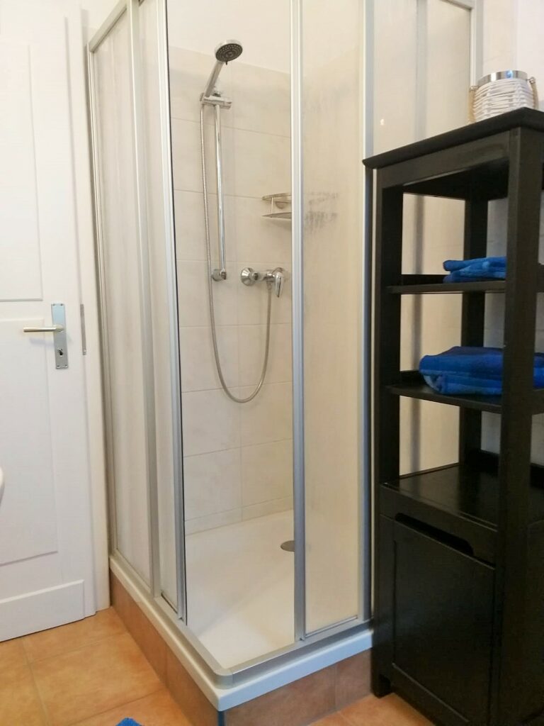 Zella-Mehlis Ferienwohnung FLAIR Bad mit Dusche